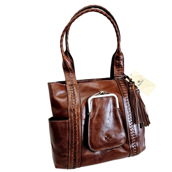 Patricia Nash Molise Frame Pocket Tote Bag - Picture 12 of 15